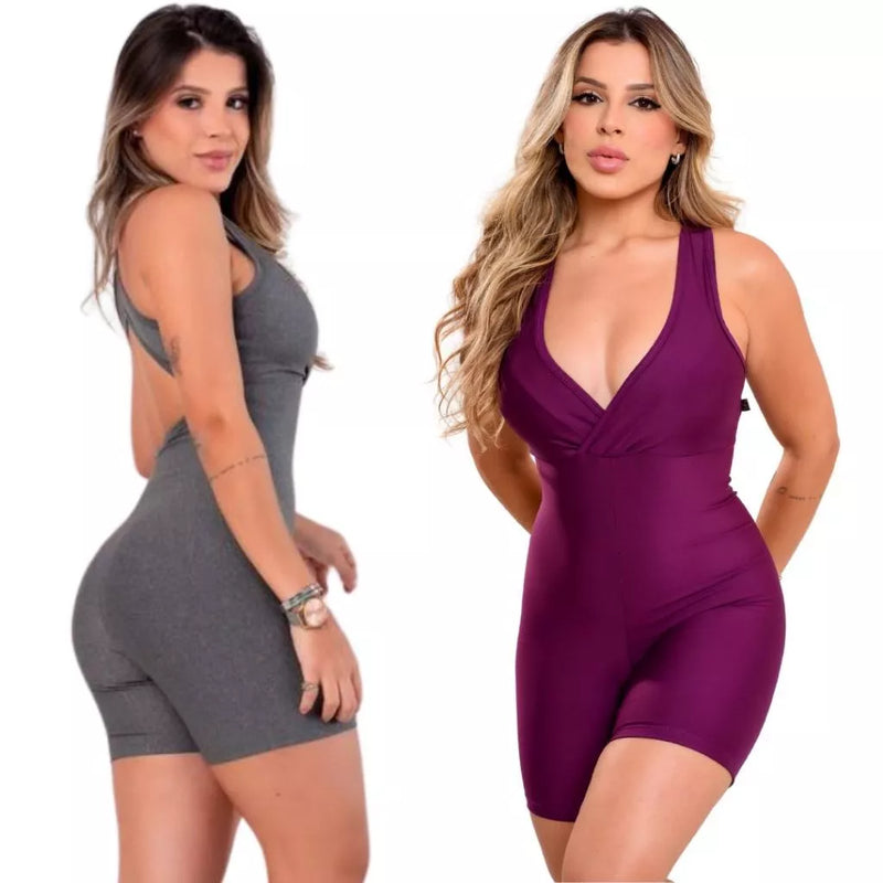 Kit com 2 Macaquinhos Fitness para Academia