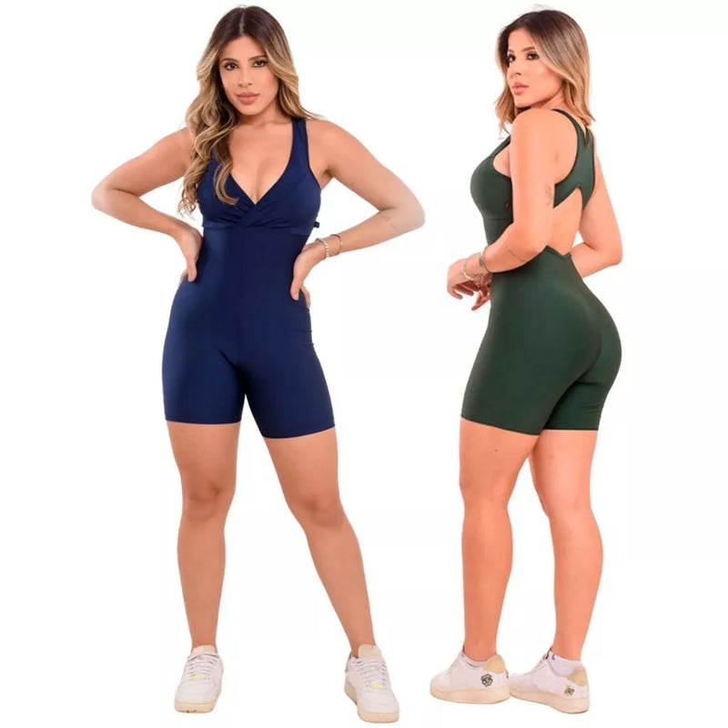 Kit com 2 Macaquinhos Fitness para Academia