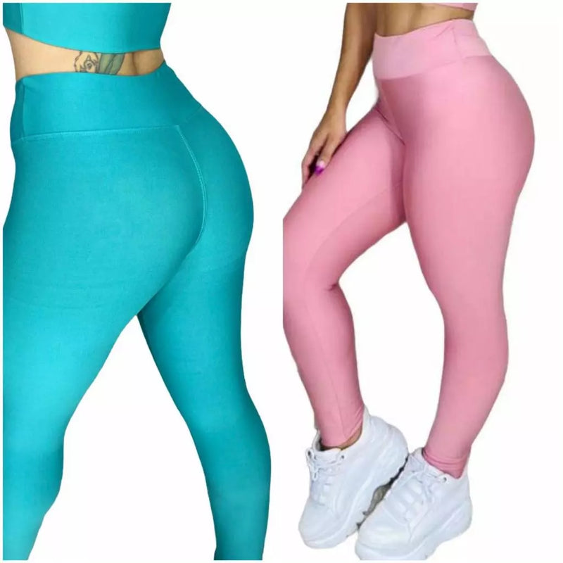 Kit com 2 Leggings Suplex Lisa – Zero Transparência